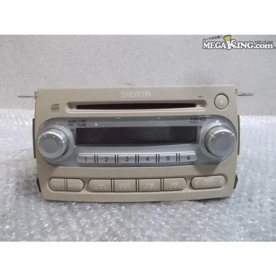 NCP85 シエンタ 純正 ノーマル CD デッキ プレーヤー FM AM ラジオ