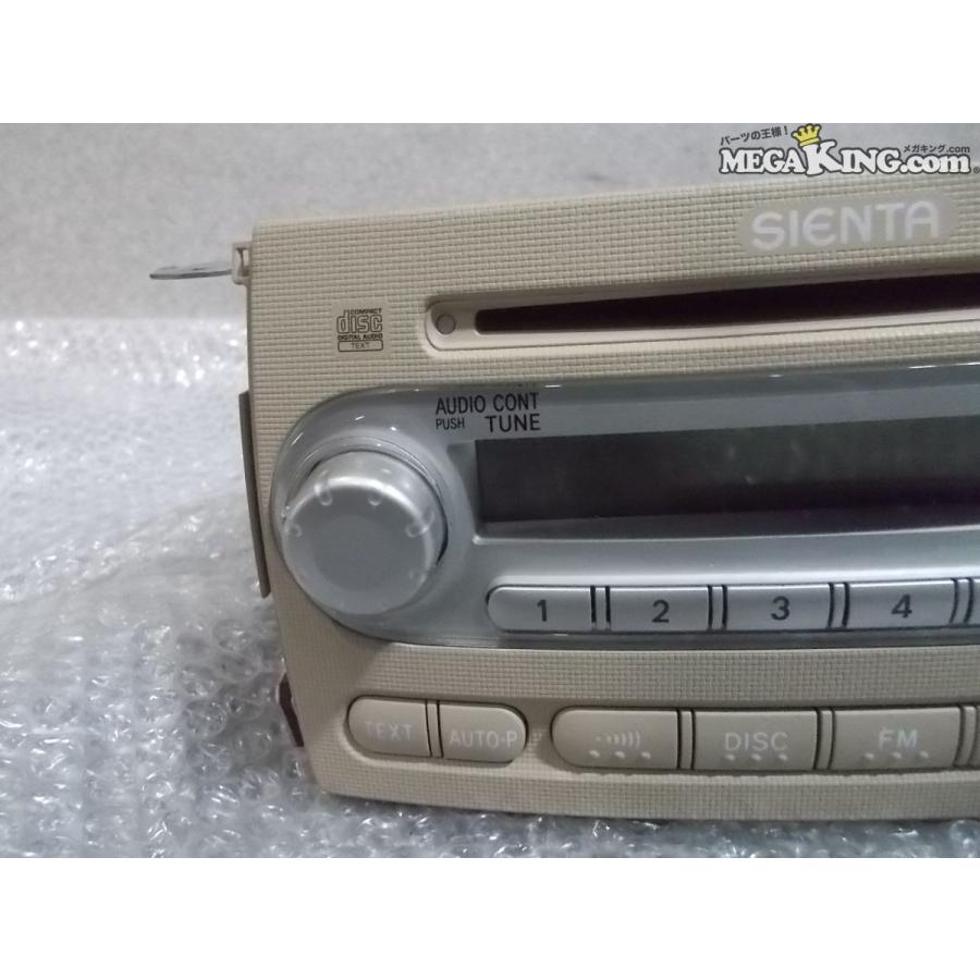 NCP85 シエンタ 純正 ノーマル CD デッキ プレーヤー FM AM ラジオ