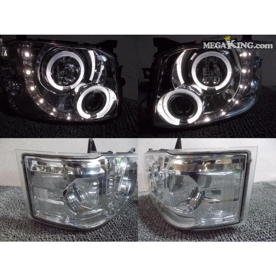 ハイエース 200系 3型 SONAR ソナー ハロゲン LED ヘッドライト ランプ  