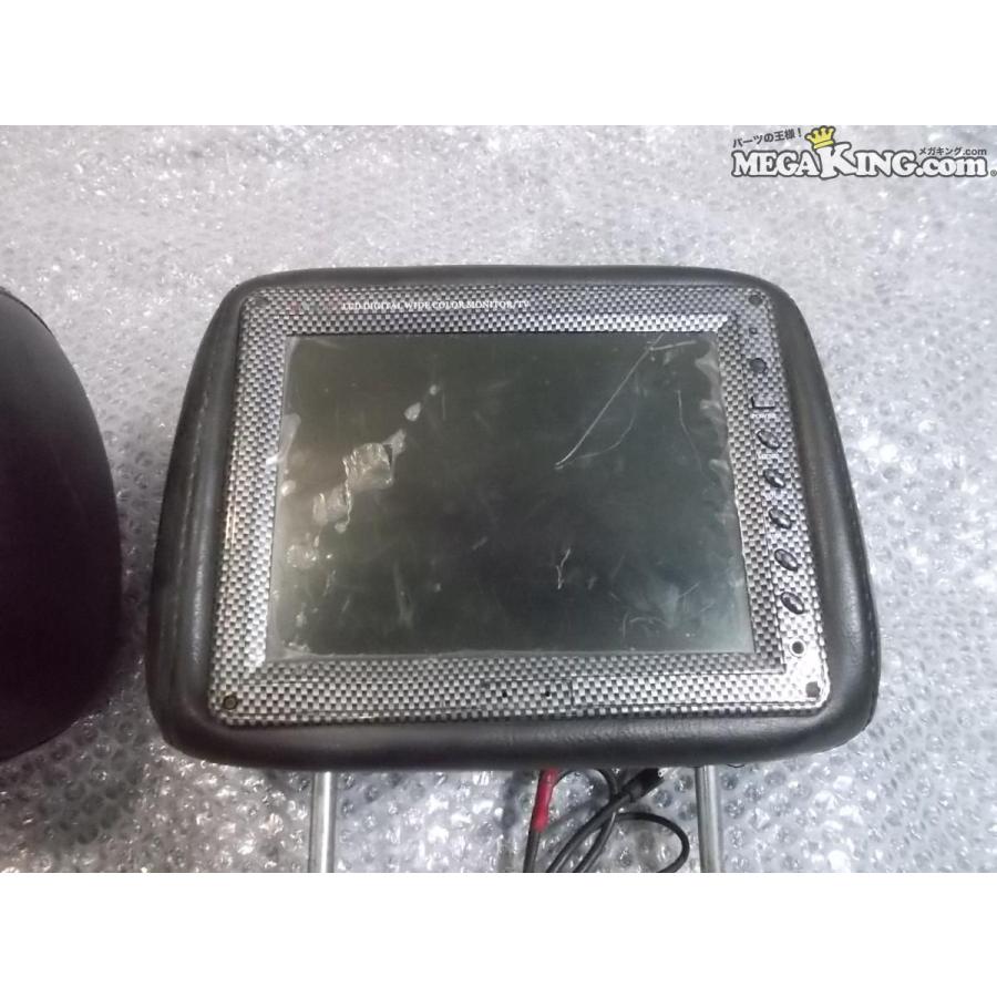 社外 TFT LCD DIGITAL COLOR MONITOR ヘッドレストモニター リア 