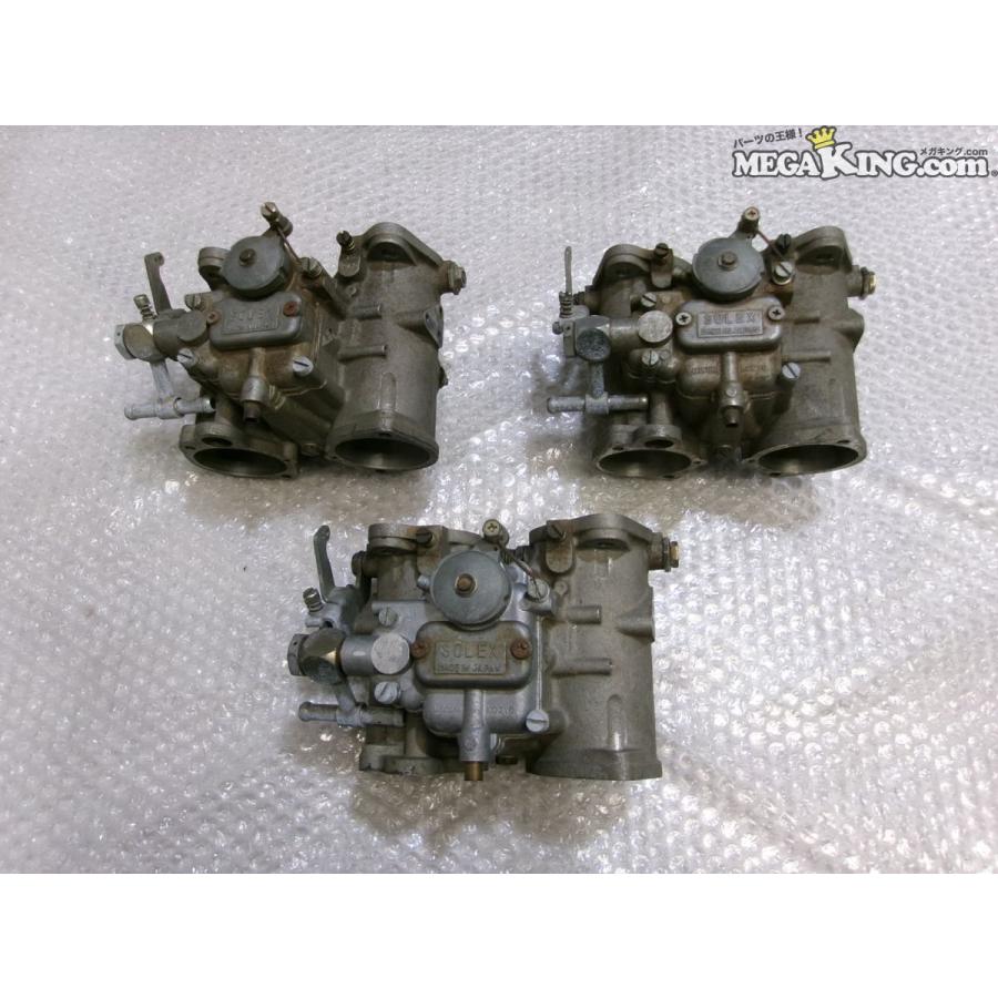 ☆即納☆SOLEX ソレックス キャブレター 50φ 3基 S240 S30