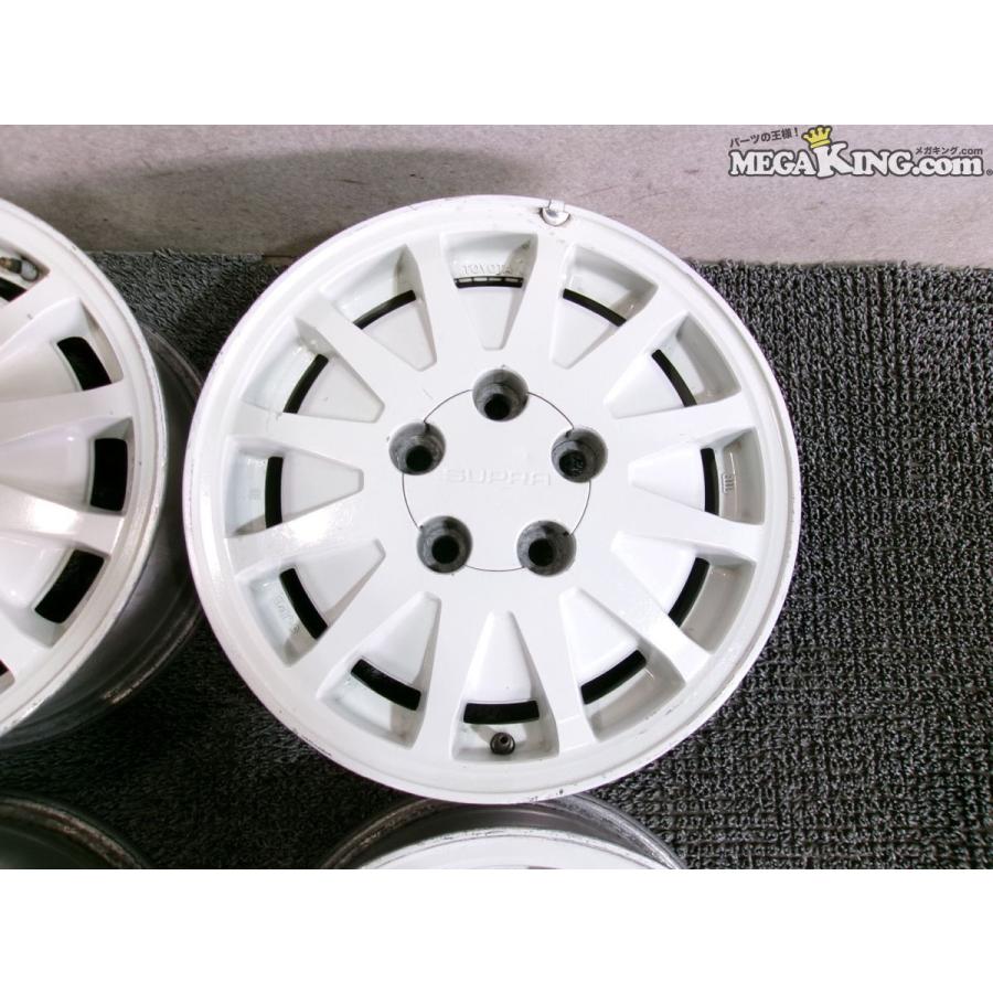 70系 スープラ 純正 15インチホイール 6J+50 5穴 PCD114.3 / 2S7-220