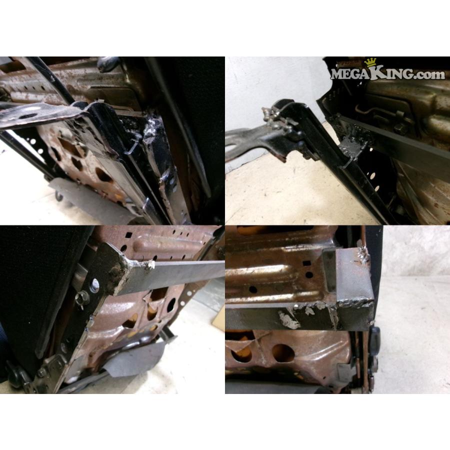 GC8 インプレッサ 純正 STI シート 左右 右側のみシートレール 付 JA4