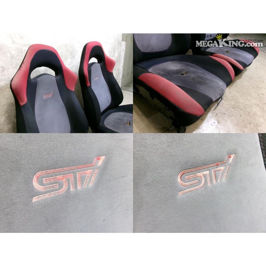 GC8 インプレッサ 純正 STI シート 左右 右側のみシートレール 付 JA4