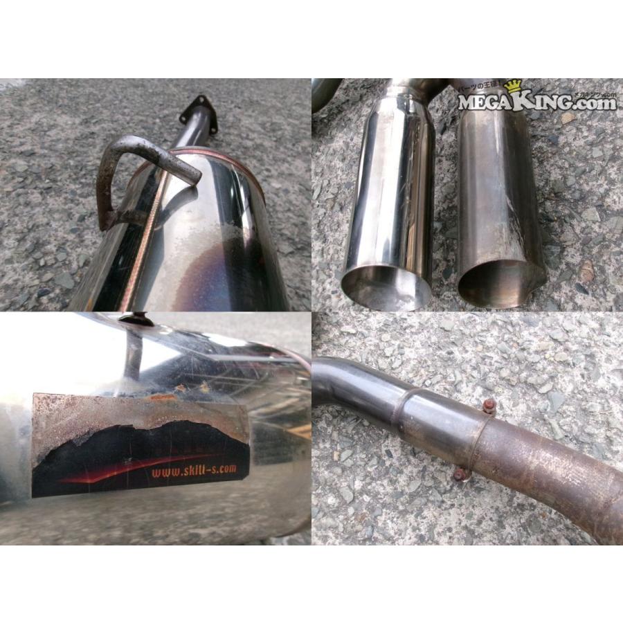 CLIP PARTS ステンレスデュアルマフラー AP1 S2000 SKILLS スキルズ オールステンレス マフラー デュアル 片側2