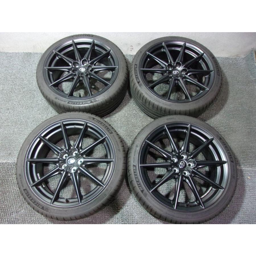 Michelinタイヤ付きGR86 ZN8 RZ純正ホイールセット 18インチ
