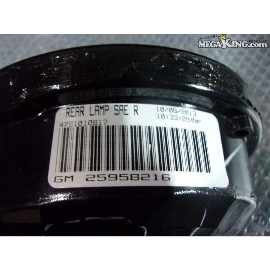 2005-2013年 シボレー コルベット C6 純正 OEM テールライト