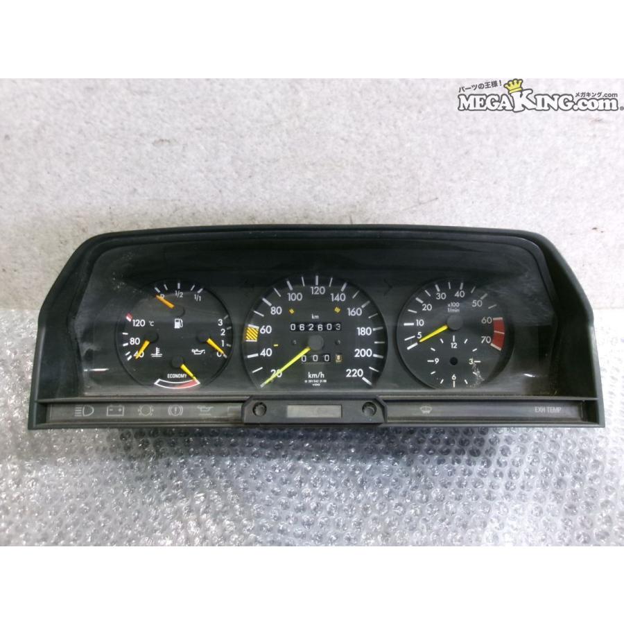 ベンツ W201 190E 純正 ノーマル スピードメーター タコメーター