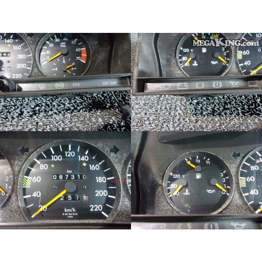 ベンツ W201 190E 純正 ノーマル スピードメーター タコメーター