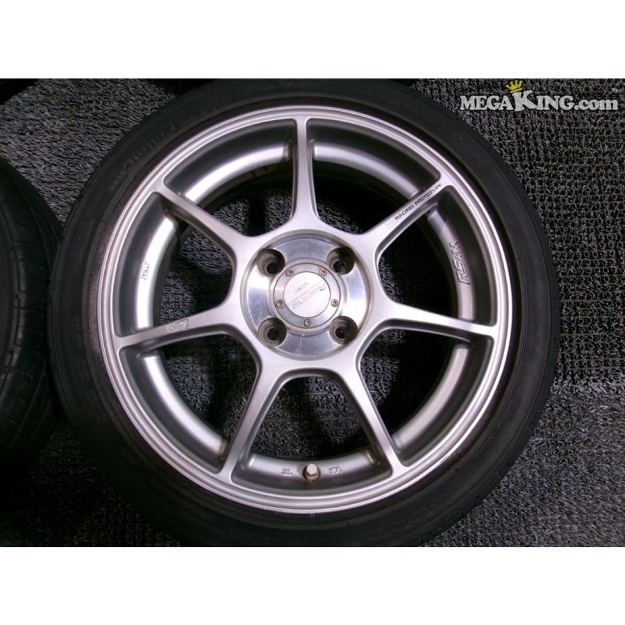 ENKEI RS+M 15インチホイール 4本5J +45 PCD100