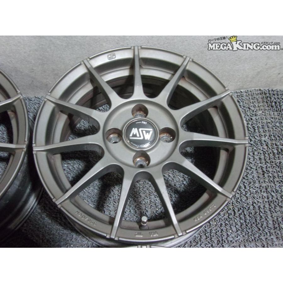 OZレーシング MSW 14インチホイール 6J+35 4穴 PCD98 4本 フィアット 500 にて使用 / 4KT2-2000 |  | 02