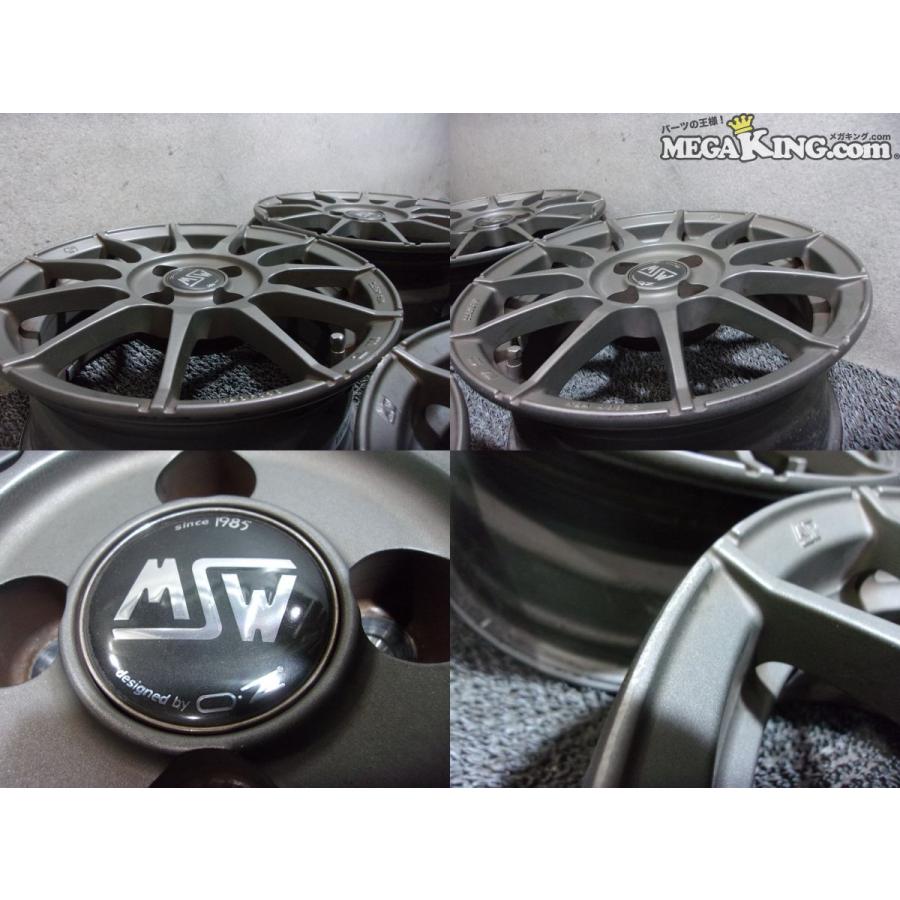 OZレーシング MSW 14インチホイール 6J+35 4穴 PCD98 4本 フィアット 500 にて使用 / 4KT2-2000 |  | 05