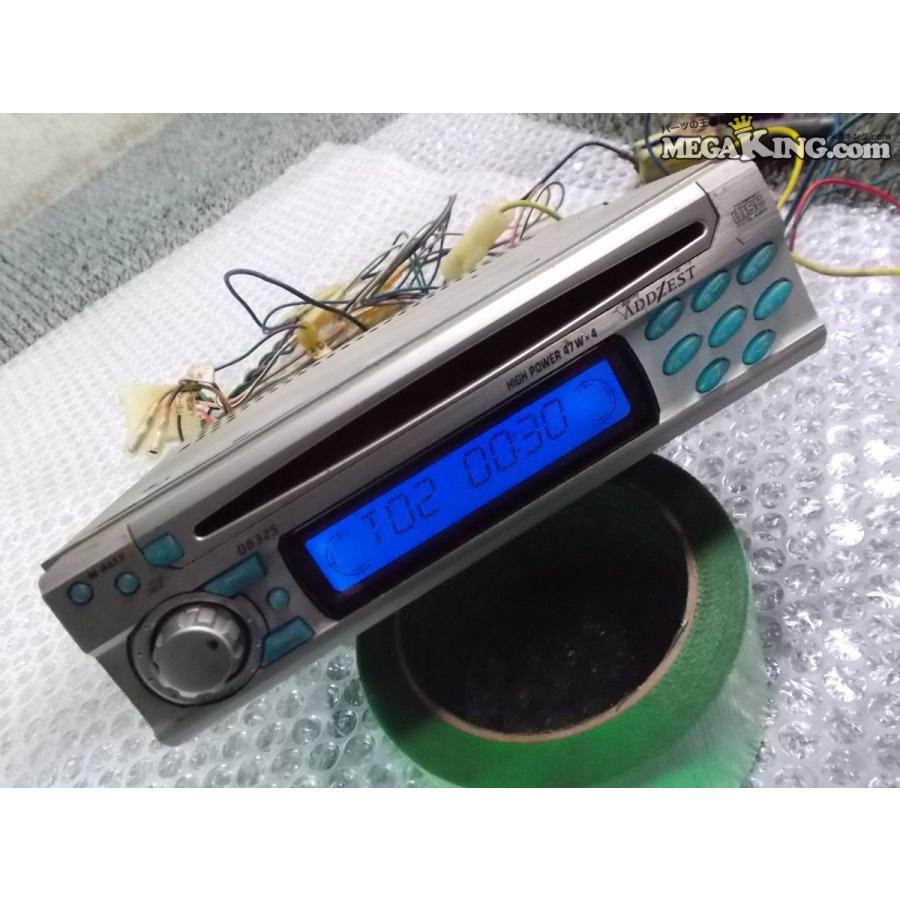 ADDZEST アゼスト DB325 CDデッキ プレーヤー オーディオ 1DIN 通電OK