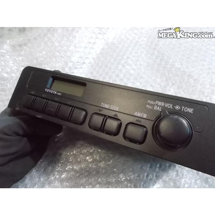 トヨタ 純正 CR-LS0851A ラジオデッキ ラジオ FM AM チューナー