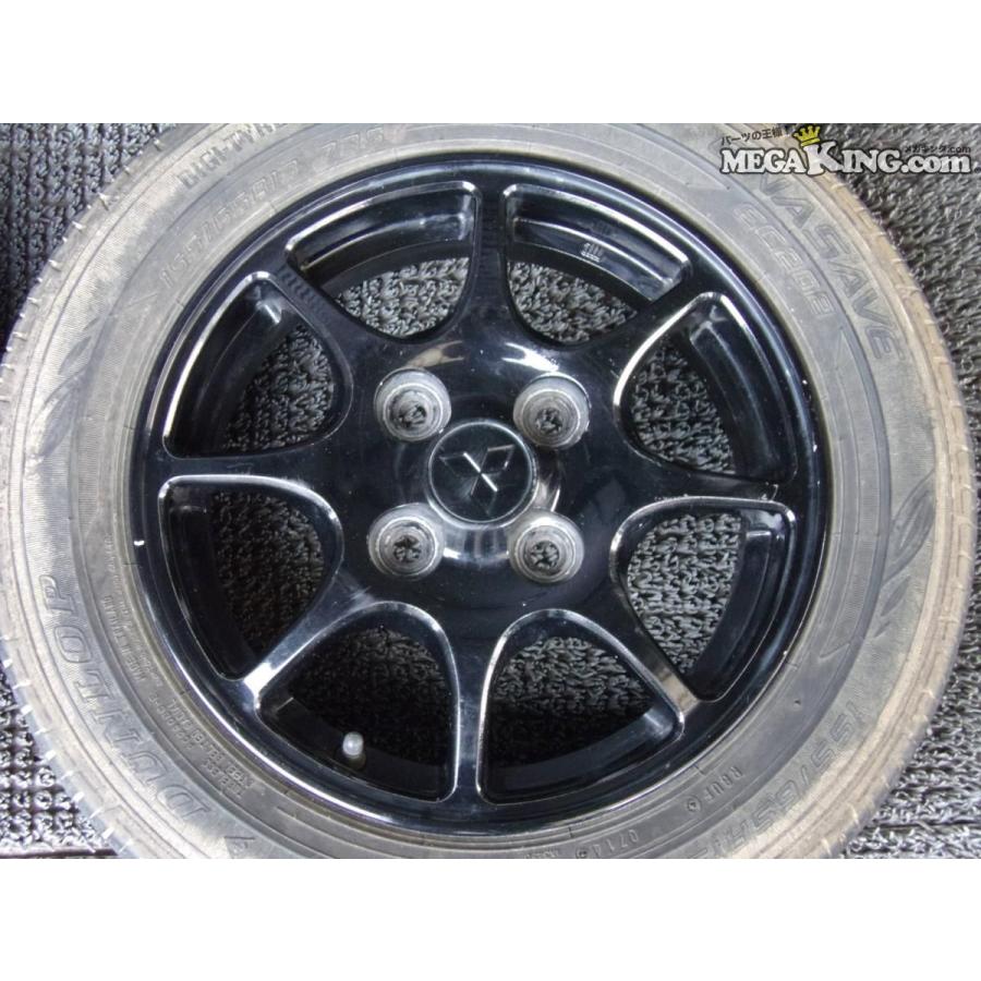 ミツビシ 純正 エンケイ 13インチホイール 4J+46 4穴 PCD100 4本 ミツビシ 純正 エンケイ 13インチホイール 4J+46 4穴 PCD100 4本