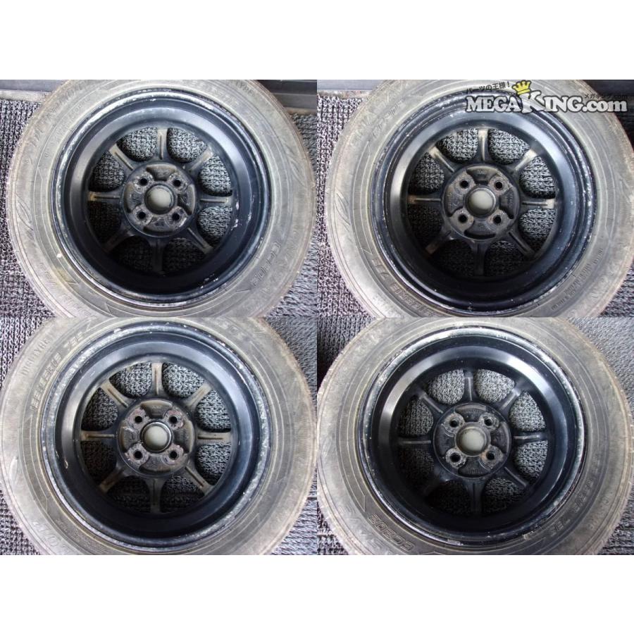 ミツビシ 純正 エンケイ 13インチホイール 4J+46 4穴 PCD100 4本 ミツビシ 純正 エンケイ 13インチホイール 4J+46 4穴 PCD100 4本