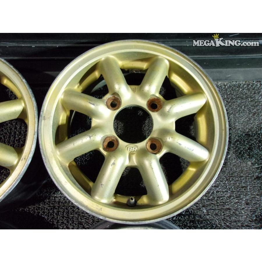 BR ブラックレーシング 12インチホイール 4.5J+45 4穴 PCD110 旧車 4本 