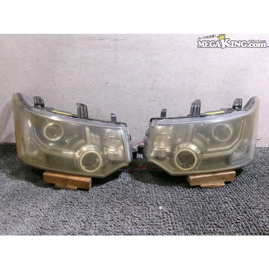 CV1W デリカ D5 純正 改 HID キセノン ヘッドライト ヘッドランプ 左右