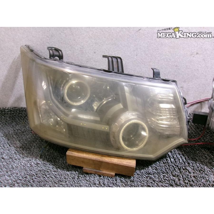CV1W デリカ D5 純正 改 HID キセノン ヘッドライト ヘッドランプ 左右