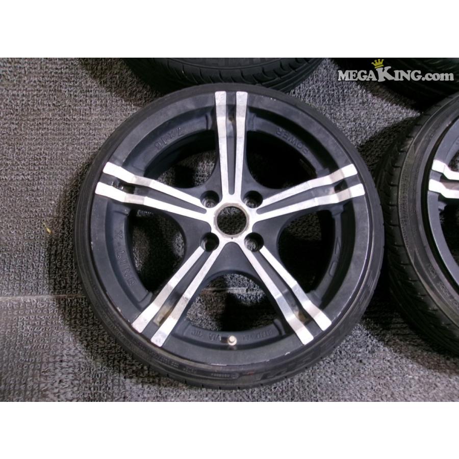 OZ X-LINE POWER 16インチホイール 7J+37 4穴 PCD100 ブラポリ 4本