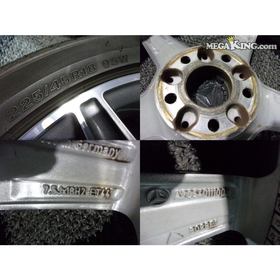 ベンツ W205 Cクラス AMGライン 純正 18インチホイール 7.5J+44 5穴