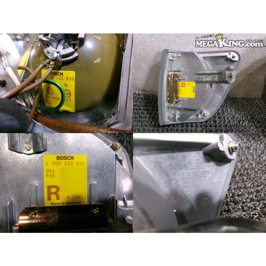 ★未使用★ベンツ W116 Sクラス 純正 ボッシュ ハロゲン ヘッドライト ヘッドランプ サイドマーカー 右 0301056604 1305233026 / 4S7-481_7