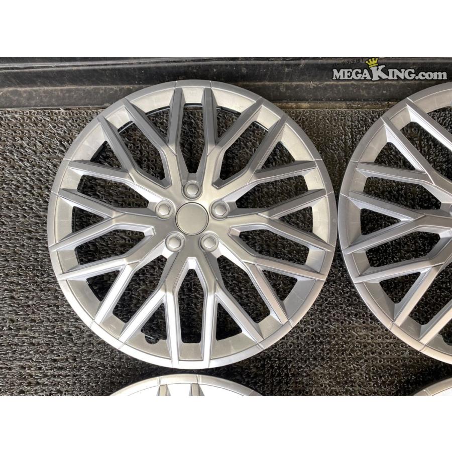 EVO ホイールカバー ホイールキャップ 15インチ シルバー系 4枚セット