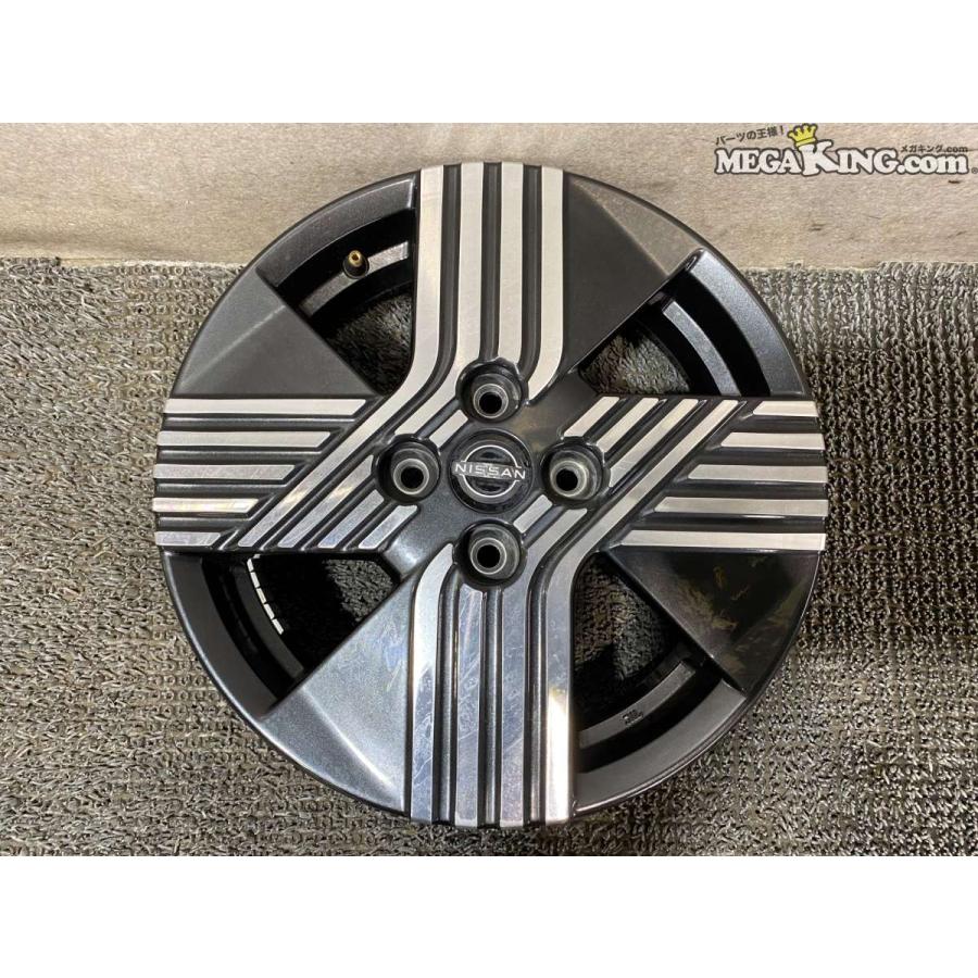 B6AW サクラ 日産 純正 アルミホイール 15インチ 4.5J +46 PCD100 4穴
