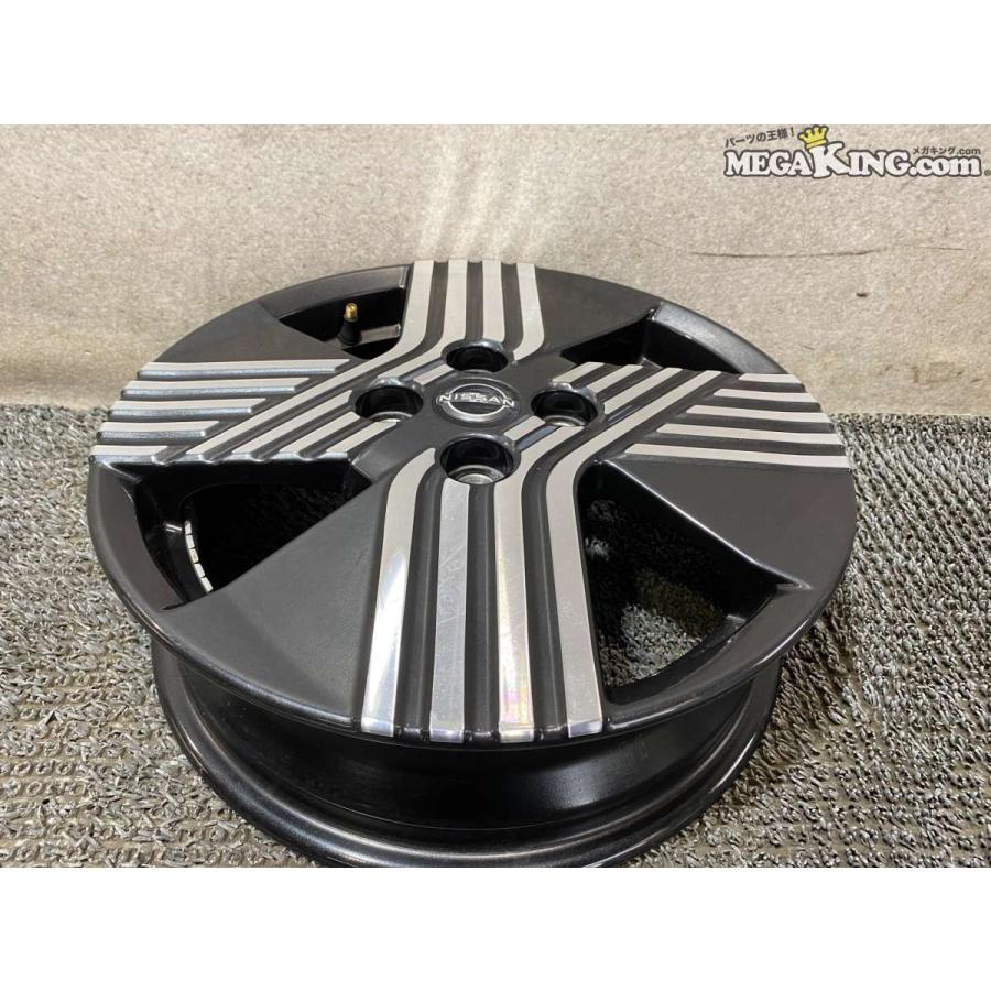 B6AW サクラ 日産 純正 アルミホイール 15インチ 4.5J +46 PCD100 4穴