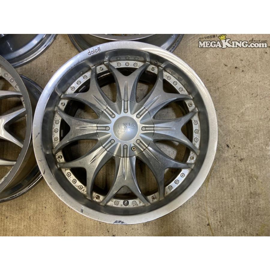 Dolce DC20 20インチ PCDマルチ 4本セット (2/4) Mondera モンデラ dolce ドルチェ DC20 20インチホイール 8.5J+35 6穴