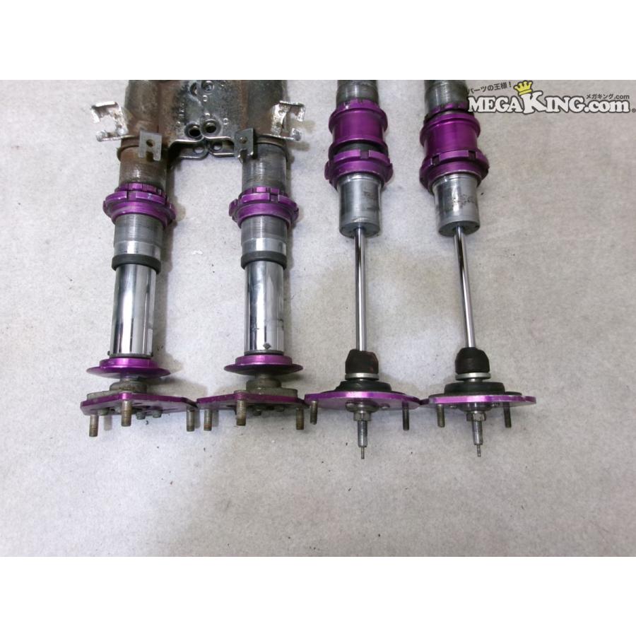 S14 シルビア HKS ネジ式 車高調 減衰調整 4本 S15 等 / KS10-026 