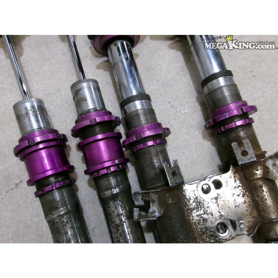 S14 シルビア HKS ネジ式 車高調 減衰調整 4本 S15 等 / KS10-026
