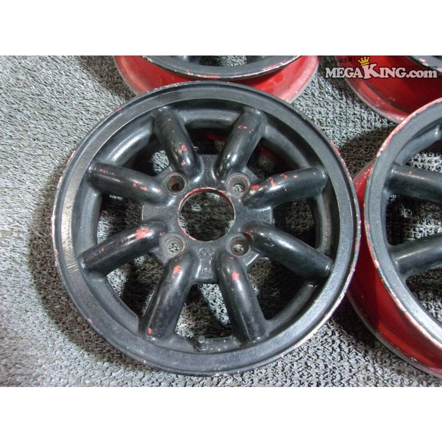 ★希少★WATANABE ワタナベ RB 13インチホイール 4.5J+34 4穴 PCD110 8スポーク 旧車 4本 / KT2-2001 |  | 03