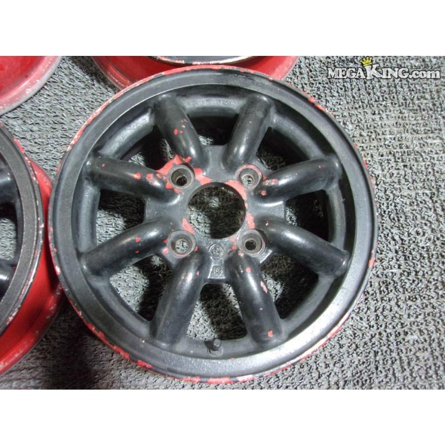 ★希少★WATANABE ワタナベ RB 13インチホイール 4.5J+34 4穴 PCD110 8スポーク 旧車 4本 / KT2-2001 |  | 04