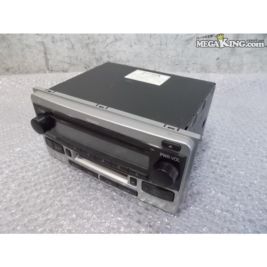 トヨタ 純正 ノーマル CD MD デッキ プレーヤー オーディオ 86120