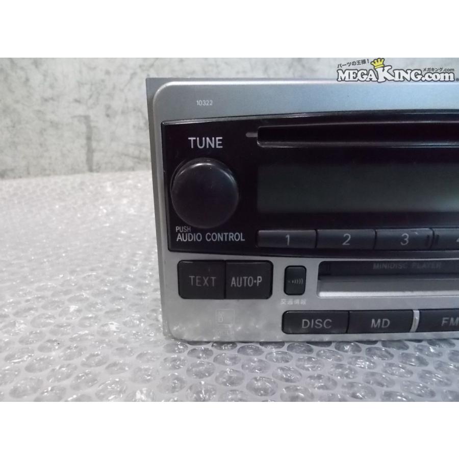 トヨタ 純正 ノーマル CD MD デッキ プレーヤー オーディオ 86120