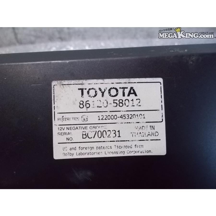トヨタ 純正 ノーマル CD MD デッキ プレーヤー オーディオ 86120