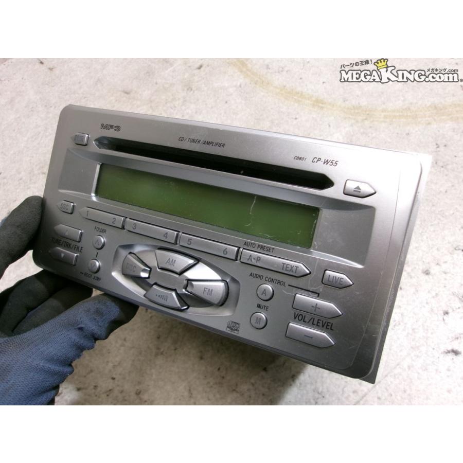 トヨタ 純正 DEH-M8007ZT CDデッキ プレーヤー オーディオ 2DIN 08600