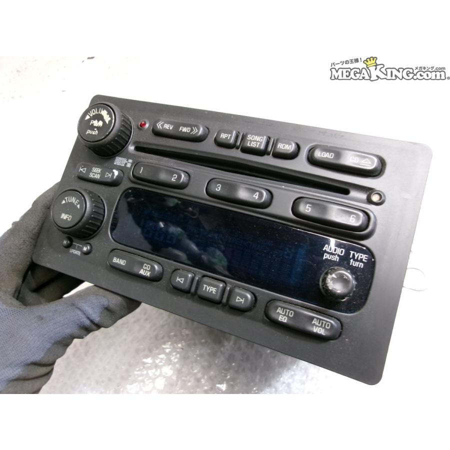 CD ラジオ デッキ GM 純正 ノーマル CDデッキ プレーヤー オーディオ 10359593 / R6-1116