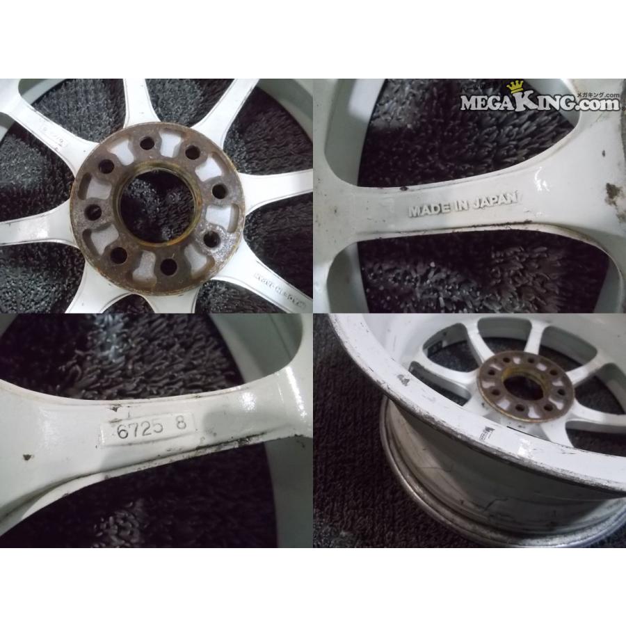 RAYS レイズ VOLKRACING NRS　15インチ　4本ホイル RAYS レイズ NR-S 15インチホイール 7J+35 4穴 PCD100 1本のみ / R6