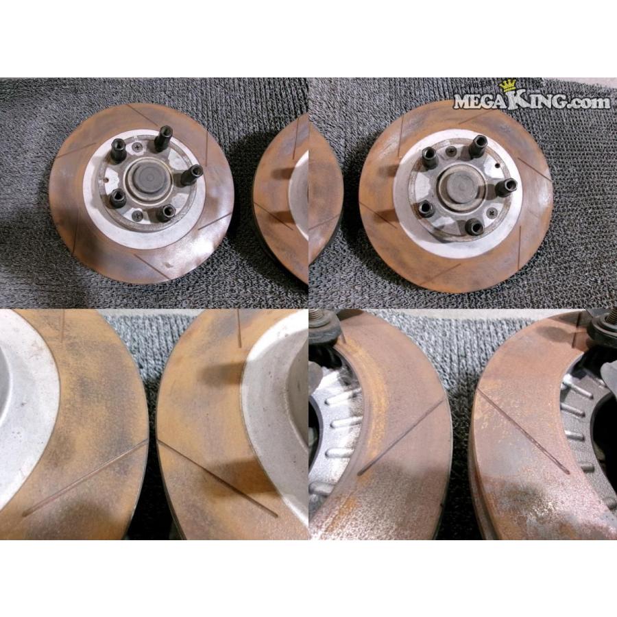 FD3S RX-7 RX7 純正 フロント ハブ ナックル 社外 ブレーキ スリット 