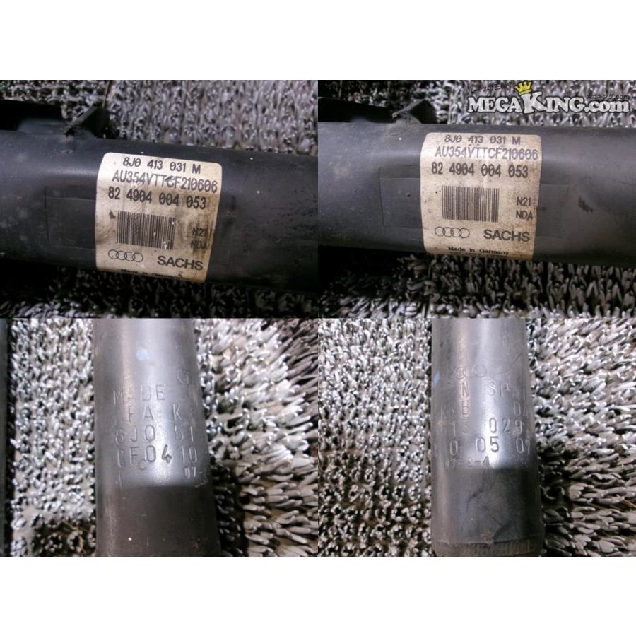 アウディ 8J TT クーペ 純正 SACHS ザックス ショック アウディ 8J TT クーペ 純正 SACHS ザックス ショック