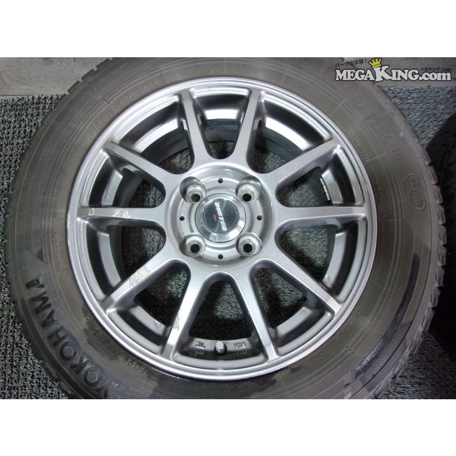 BUSTER ROG 14インチホイール 5.5J+38 4穴 PCD100 スタッドレス