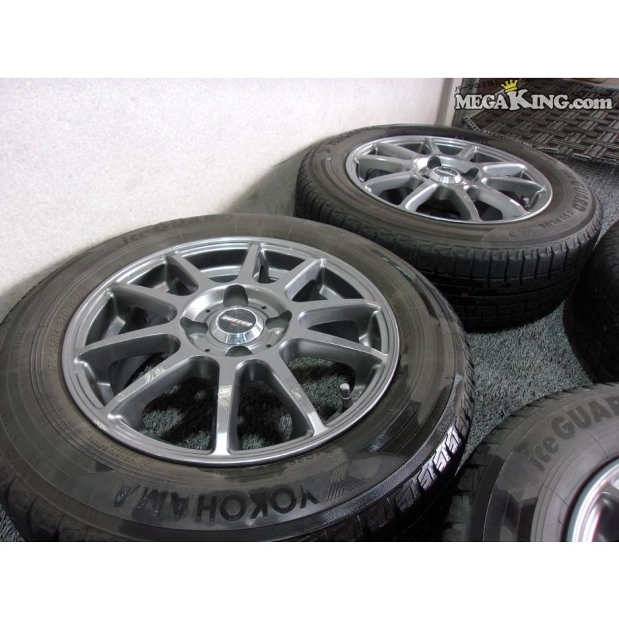 BUSTER ROG 14インチホイール 5.5J+38 4穴 PCD100 スタッドレス
