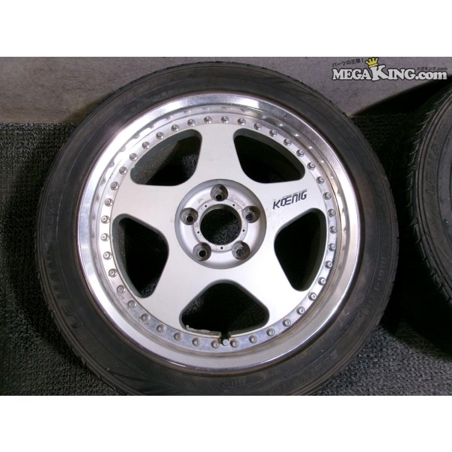☆希少☆KOENIG ケーニッヒ 17インチホイール 8J+48 5穴 PCD114.3 2本