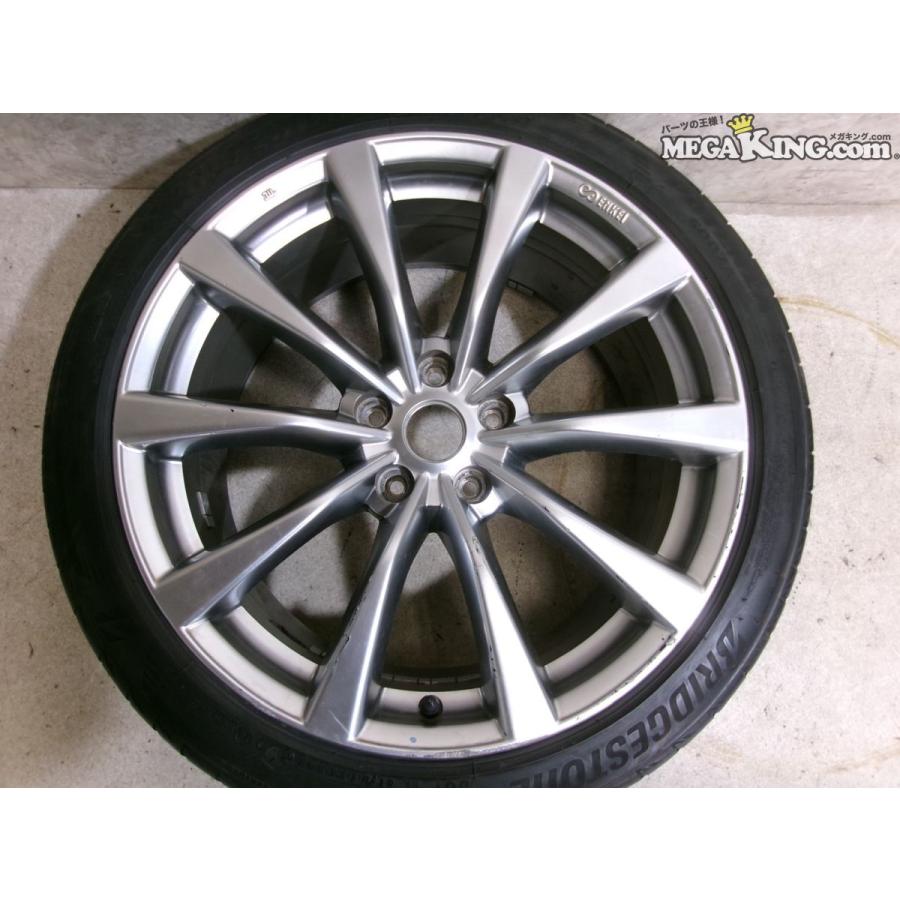 エンケイ NISSAN 日産 v36スカイラインクーペ 純正ホイール タイヤ付き4本 4本価格☆日産 V36 スカイライン 純正 ENKEI ホイール 18インチ 18×7.5