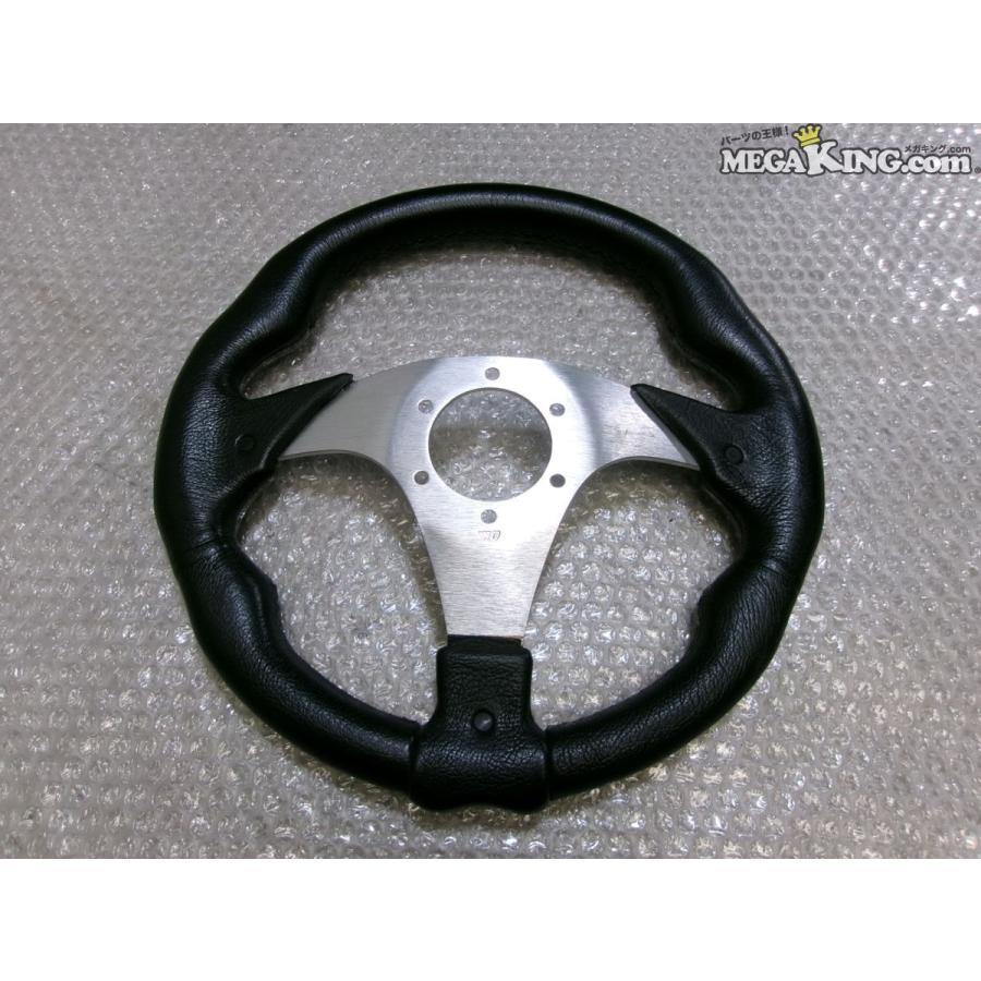 WD ステアリング ハンドル 32cm ブラック カーボン調 / S5-1418