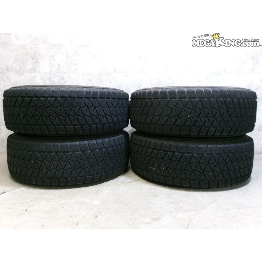 【BS BLIZZAK DM-V2 265/65R17】スタッドレス【社外ホイール 17インチ 7.5J6HPCD139.7+30】バリ溝 ランクルプラド サーフ等　(VTP194) クレジットカード QR決済可能 社外 17インチホイール 7.5J+25 6穴 PCD139.7 スタッドレス BLIZZAK DM