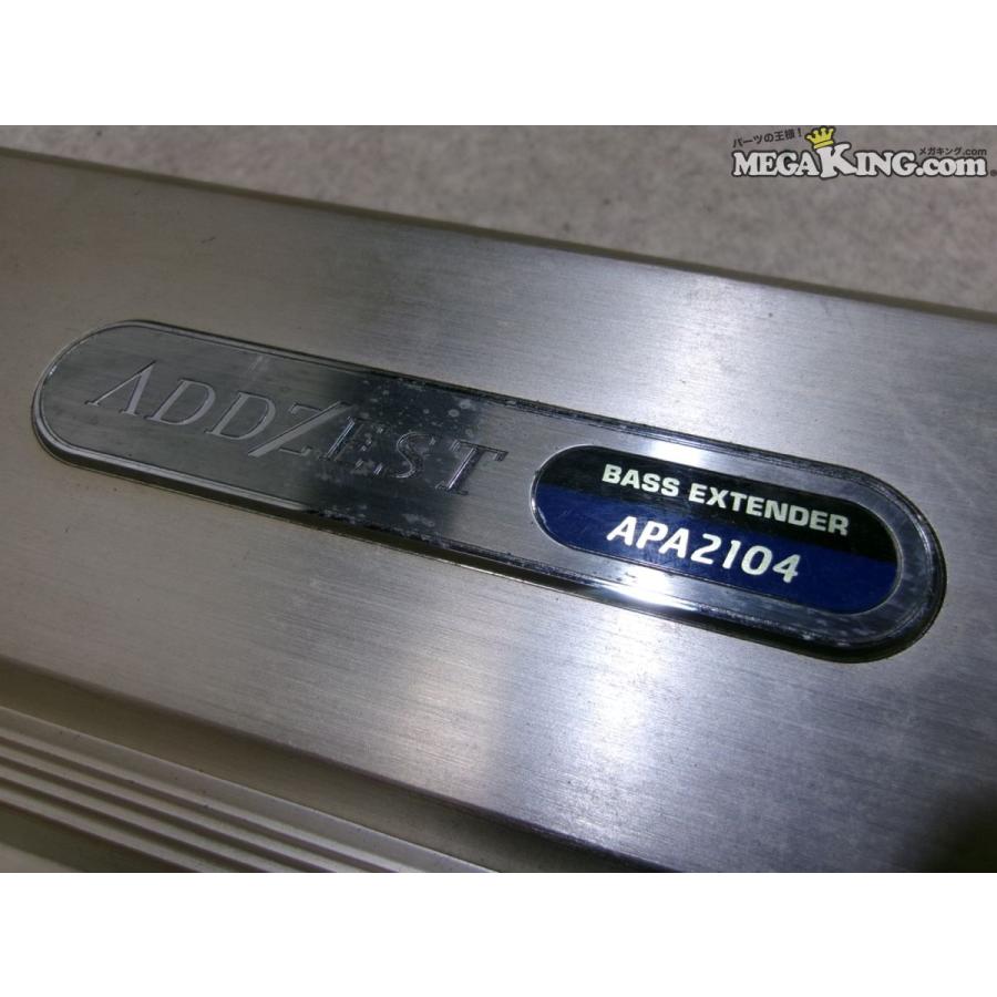 ADDZEST アゼスト APA2104 アンプ オーディオ ウーハー ウーファー 2ch