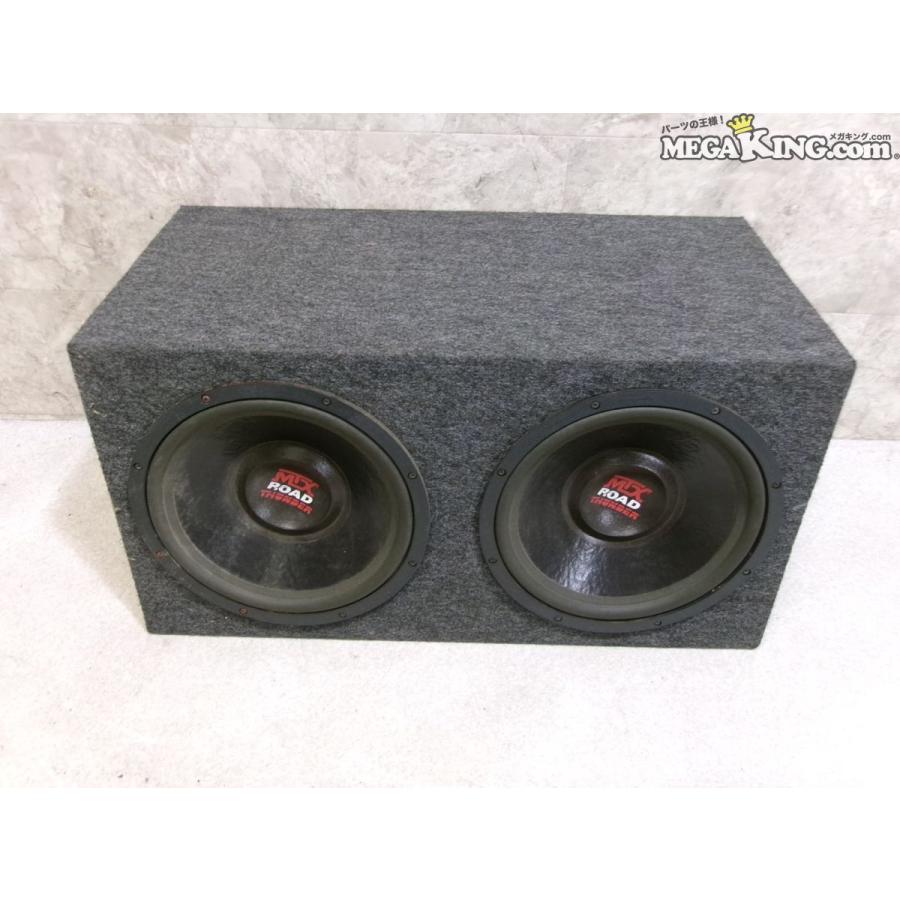 MTX ROAD THUNDER ウーハーボックス スピーカー デュアル 密閉型 動作